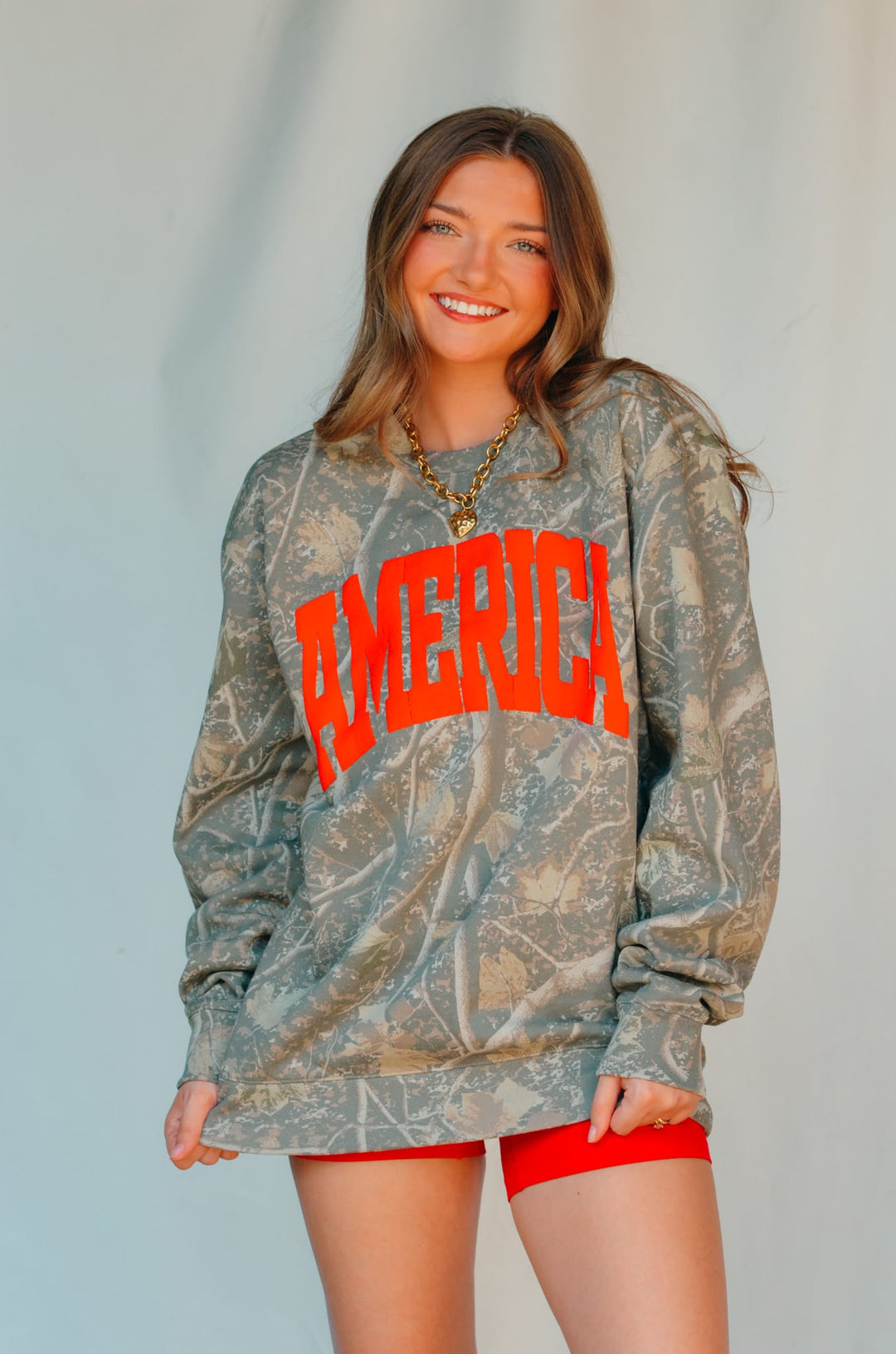 America Camo Sweatshirt