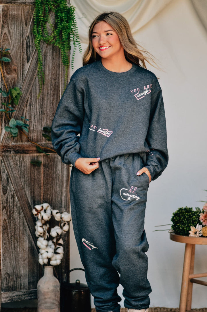 You Are Enough Joggers