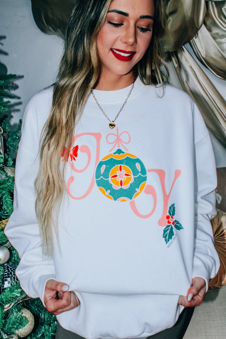 Joy Mock Sweatshirt