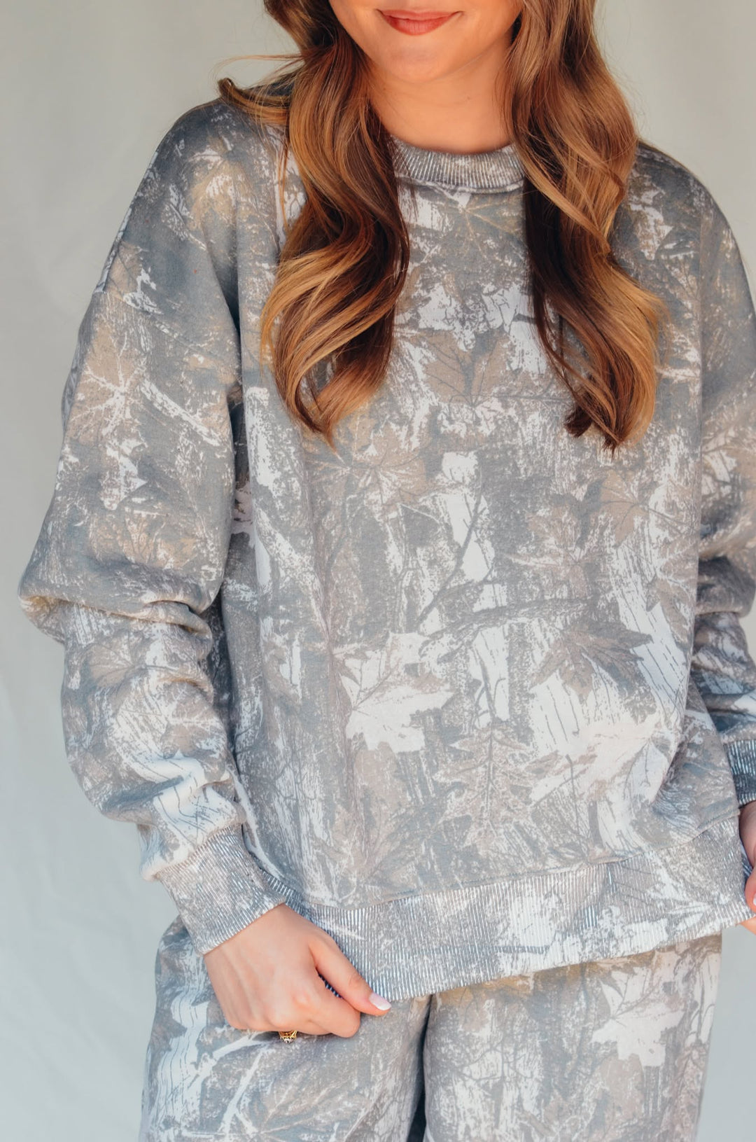 PREORDER ITEM (Estimated ship date 10/31) Vintage Camo Crew Sweatshirt