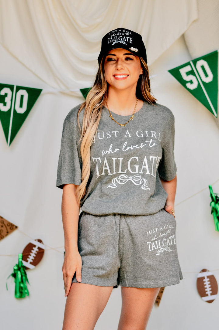 Just a Girl Who Loves to Tailgate Tee
