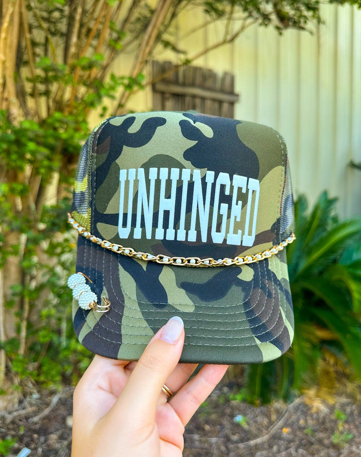 Unhinged Full Camo Trucker Hat