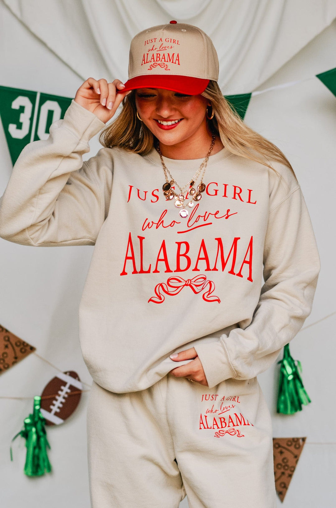 Just a Girl Who Loves Alabama Sweatshirt