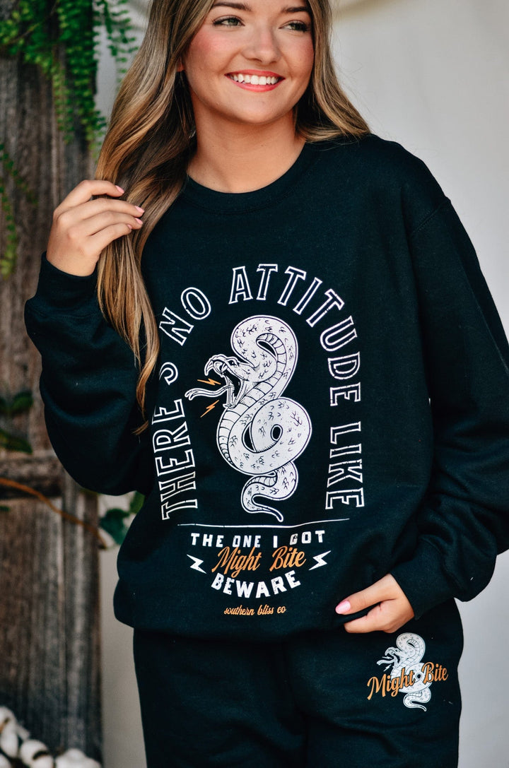 Might Bite Sweatshirt