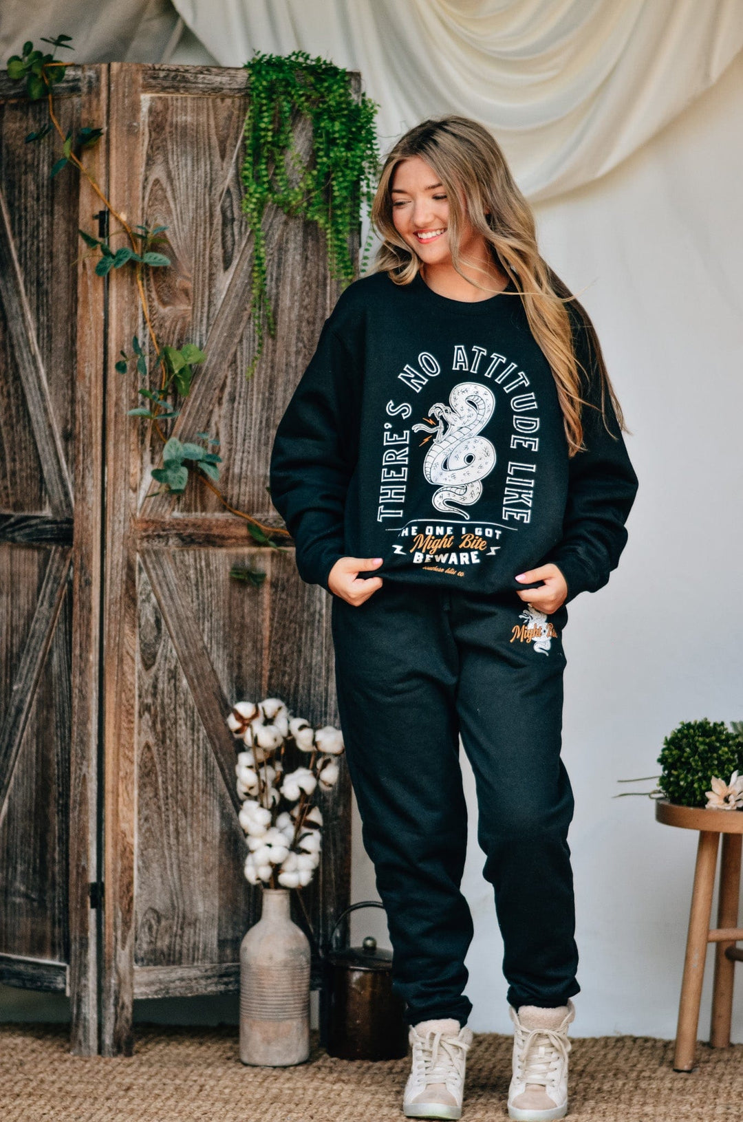 Might Bite Sweatshirt