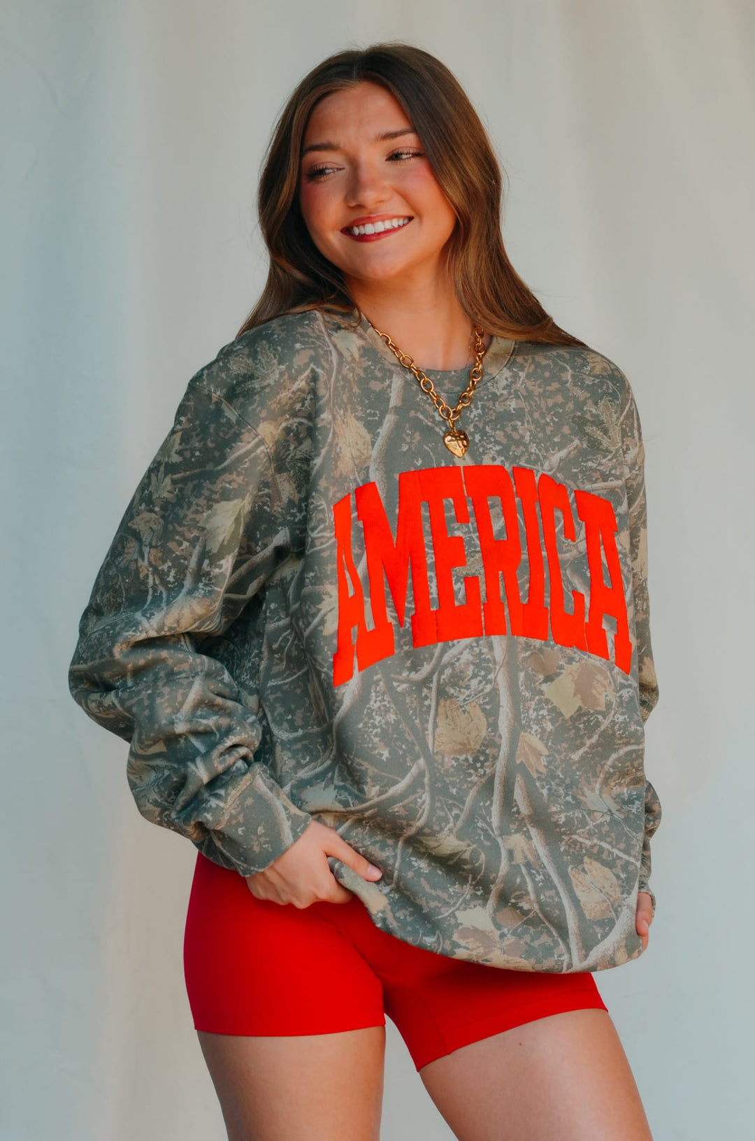 America Camo Sweatshirt