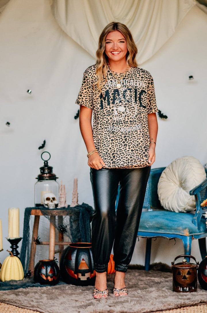 Practically Magic Leopard Tee
