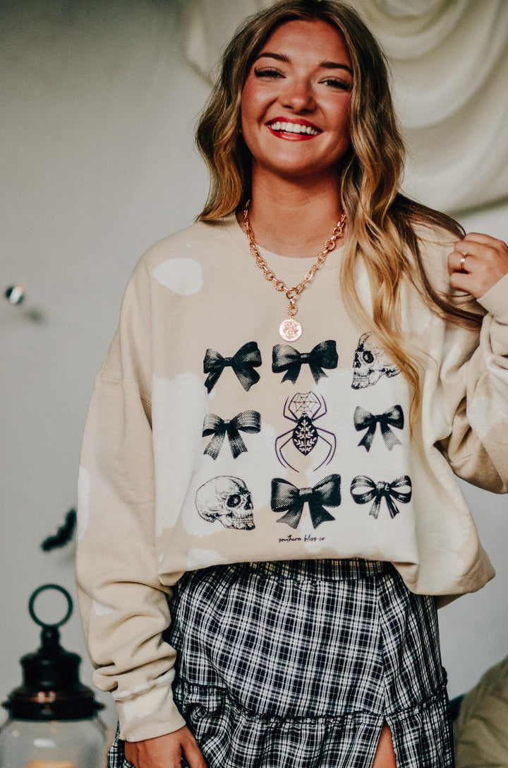 Bows and Skulls Bomba Sweatshirt