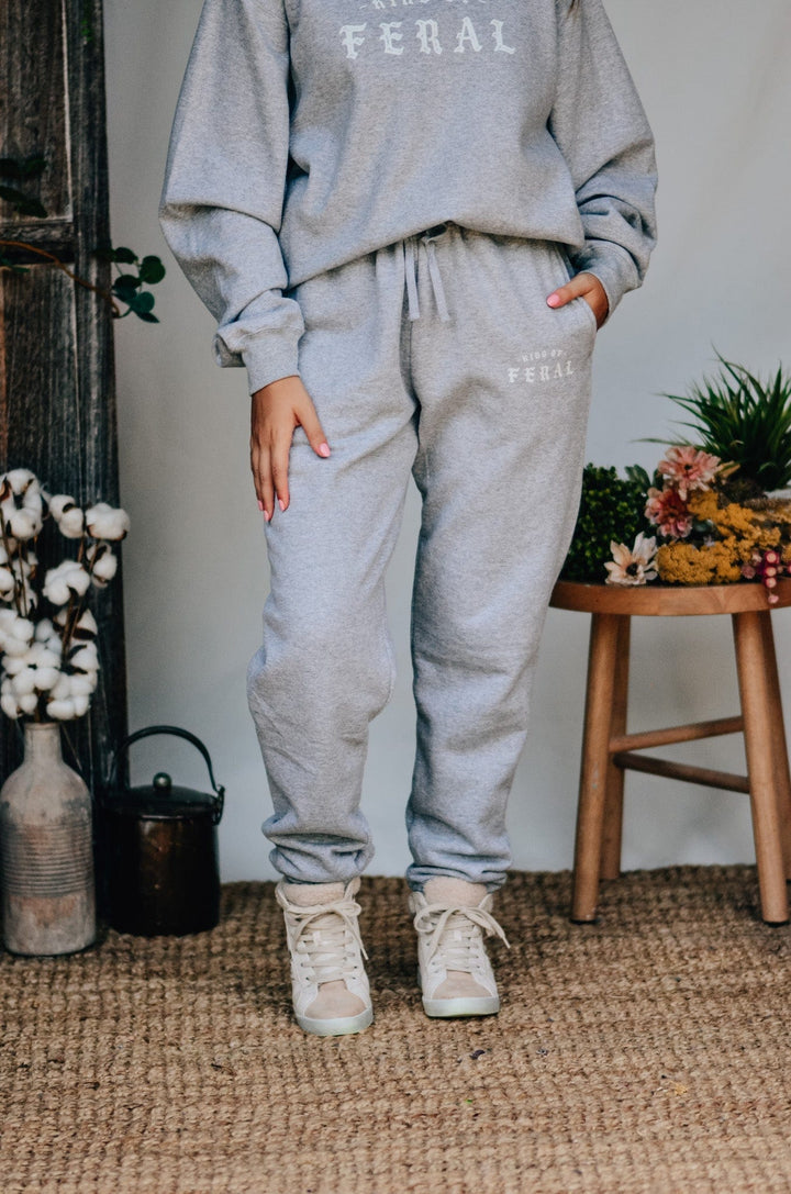 Kind of Feral Grey Joggers