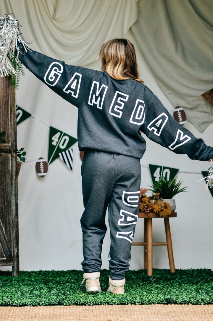 GAMEDAY Oversized Print Joggers