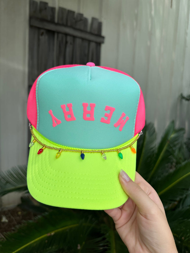 Merry Arch Multi Trucker Hat (Mint)