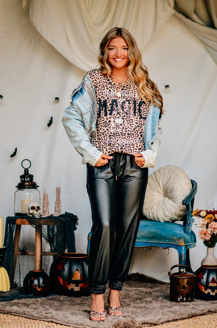 Practically Magic Leopard Tee