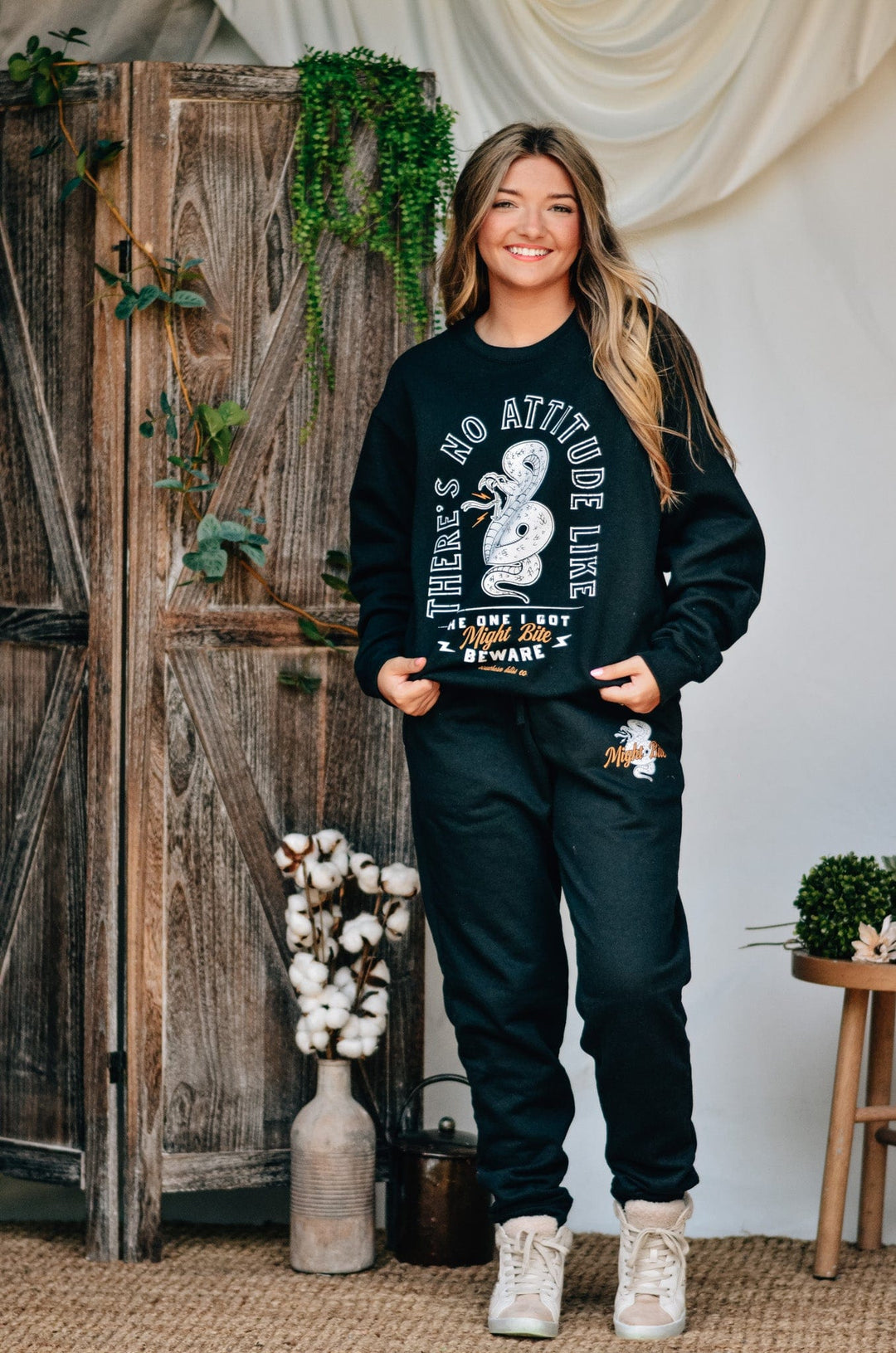 Might Bite Sweatshirt
