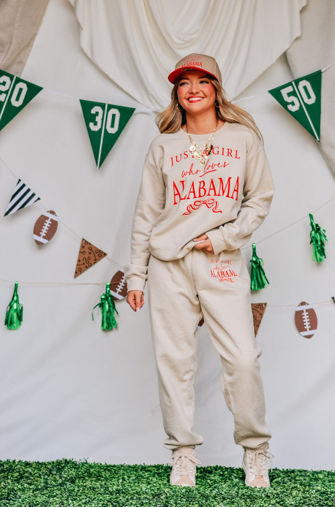 Just a Girl Who Loves Alabama Joggers