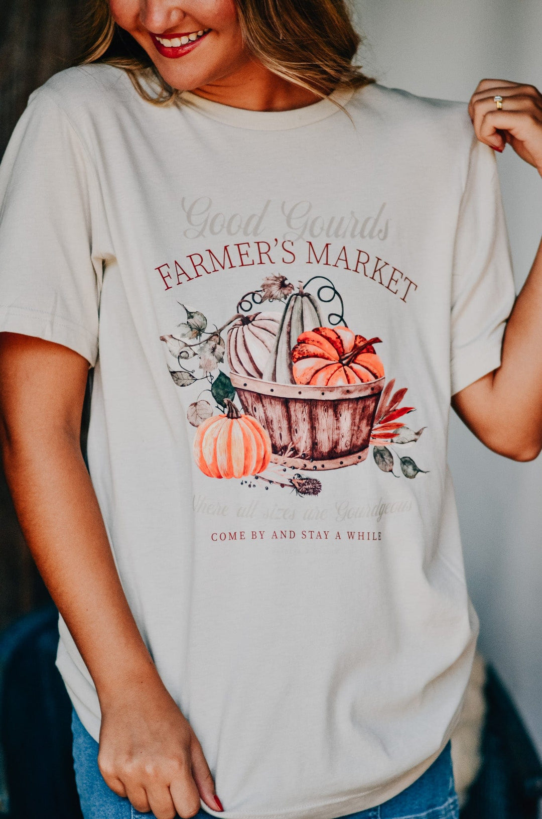 Good Gourds Farmers Market Tee