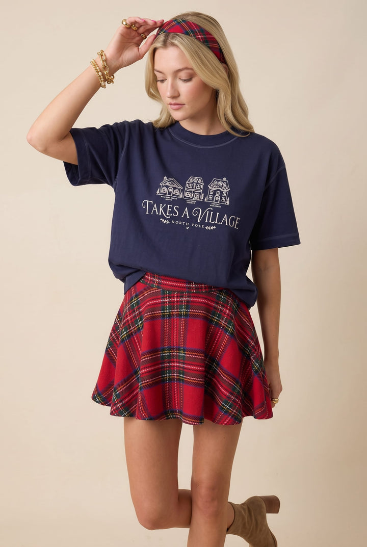 Takes a Village Boxy Tee