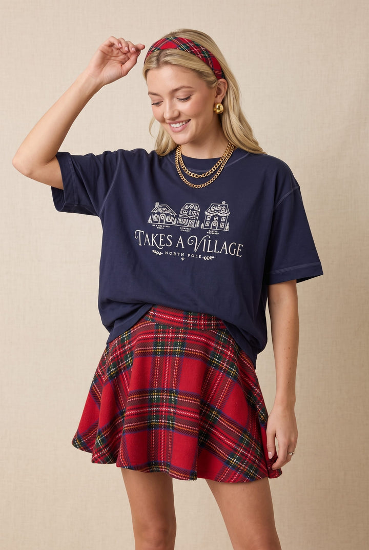 Takes a Village Boxy Tee