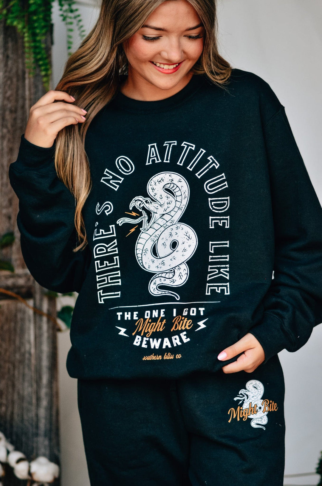 Might Bite Sweatshirt