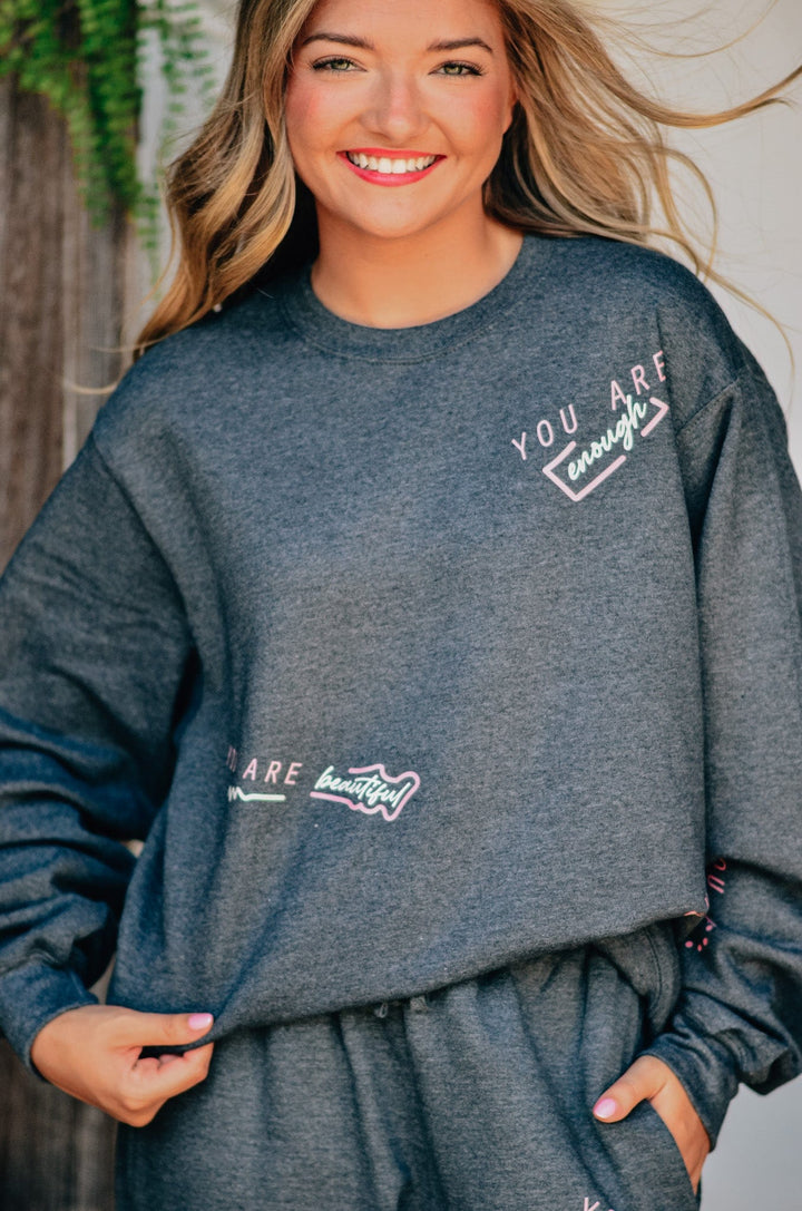 You Are Enough Sweatshirt