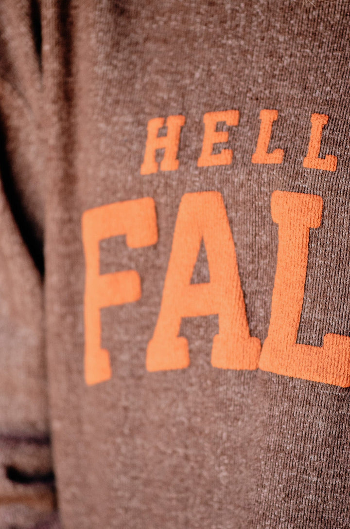 Hello Fall Knit Sweatshirt