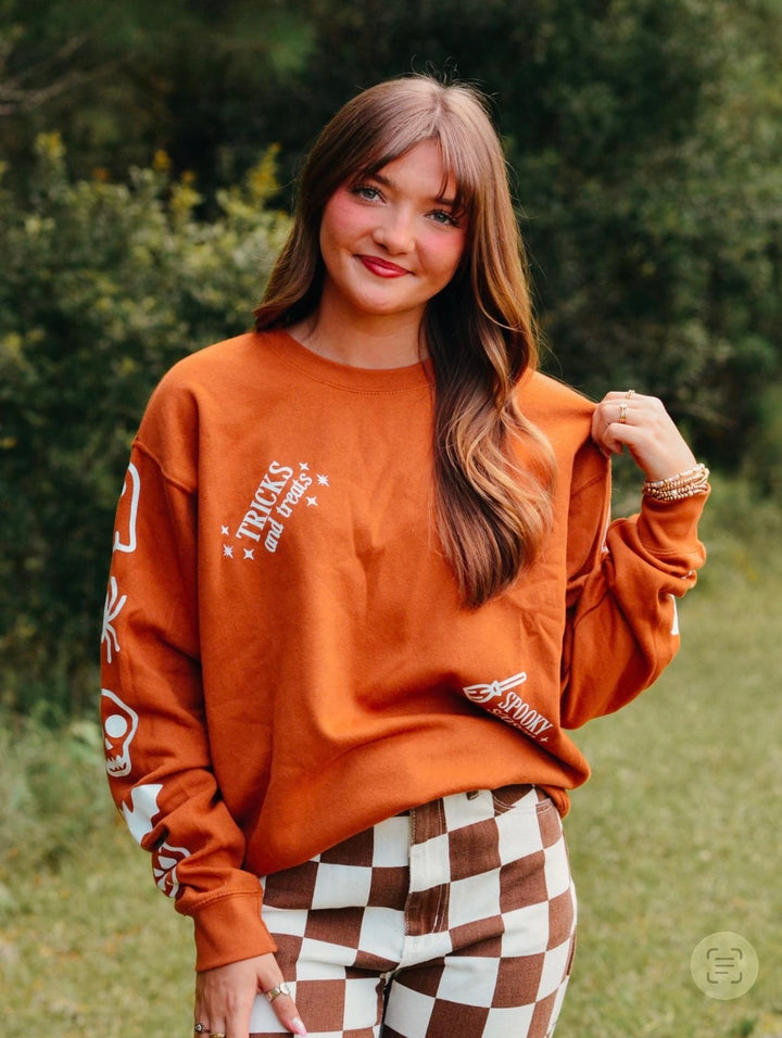 Spooky Rust Sweatshirt