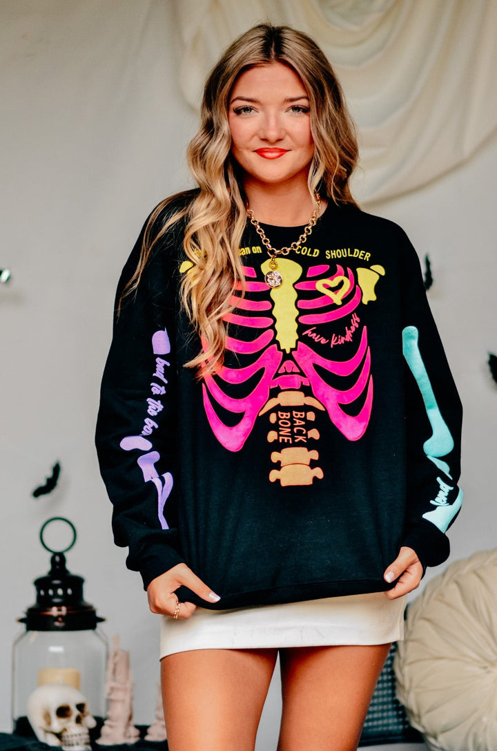 Neon Skelly Sweatshirt
