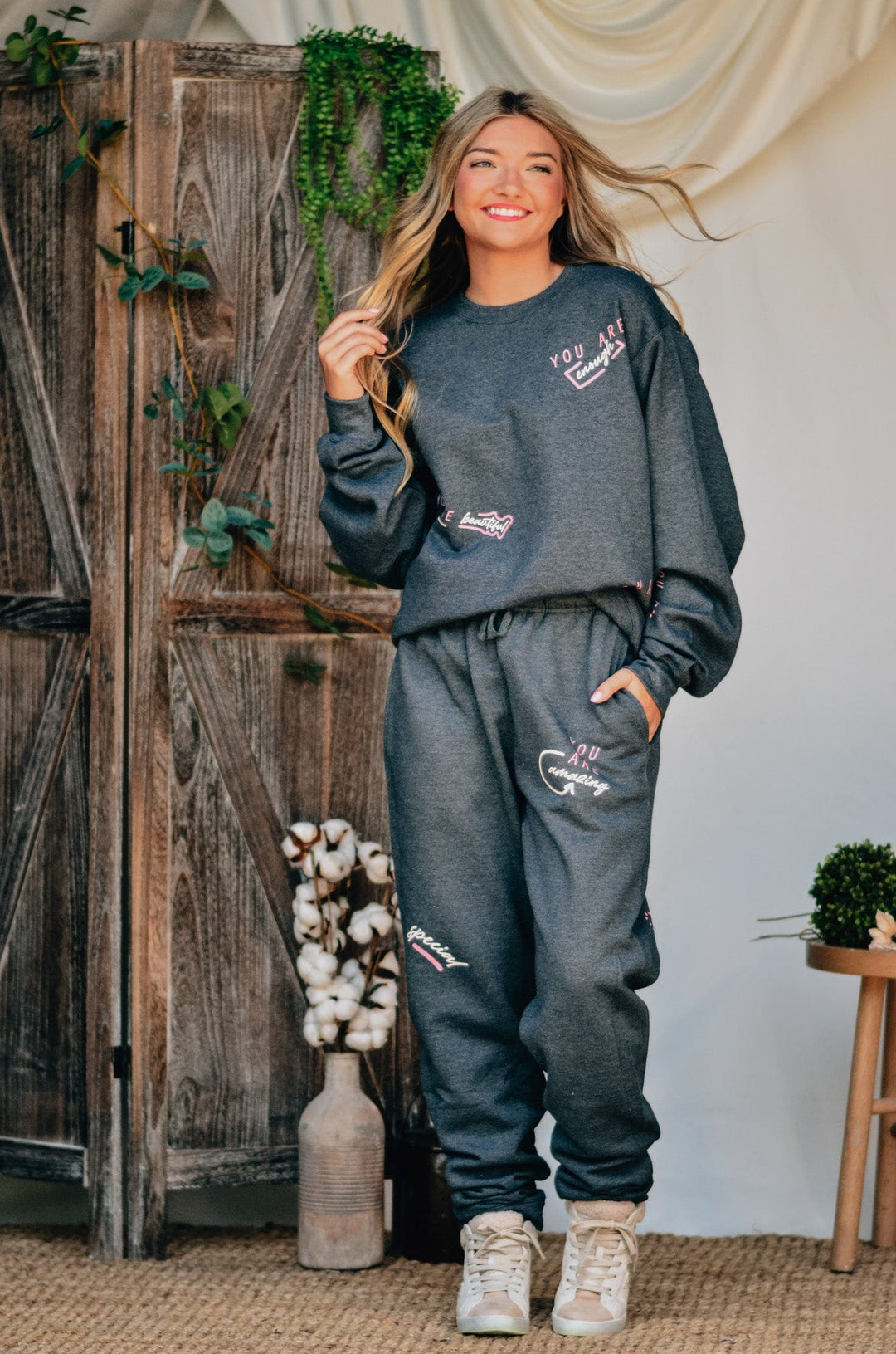 You Are Enough Joggers