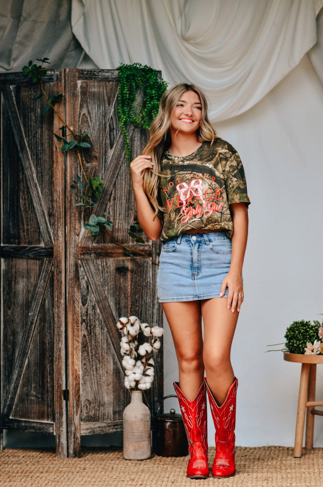 Not Your Average Girly Girl Camo Tee