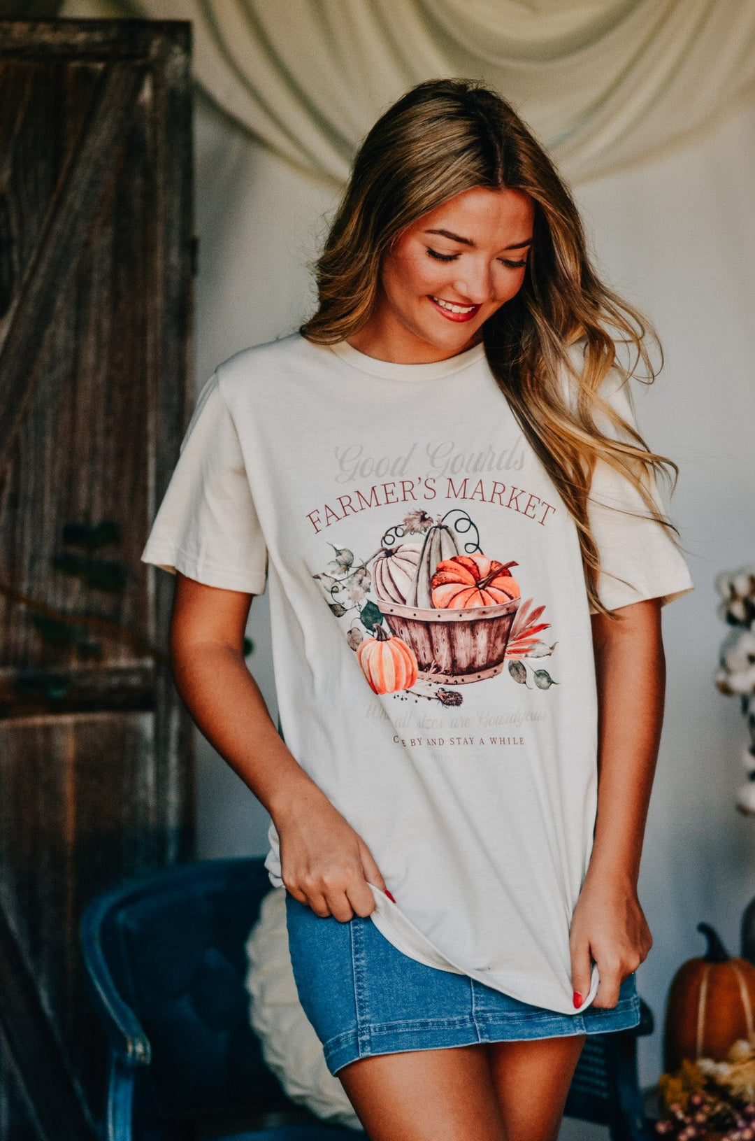 Good Gourds Farmers Market Tee