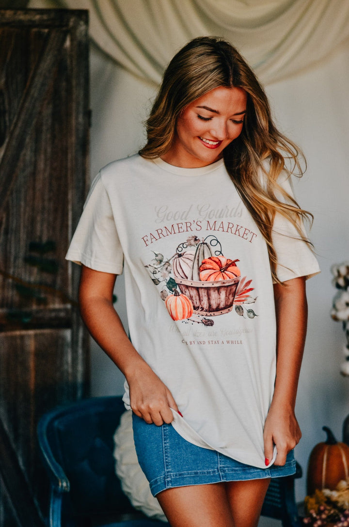 Good Gourds Farmers Market Tee