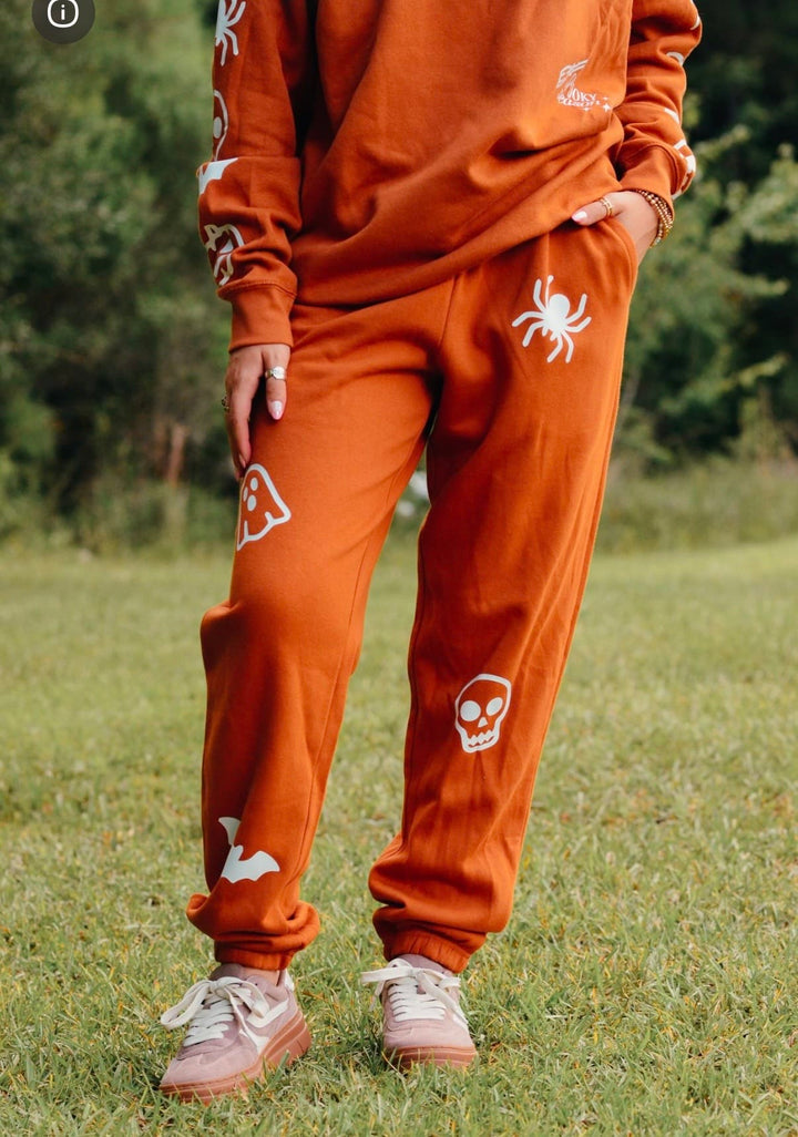 Spooky Rust Sweatpants