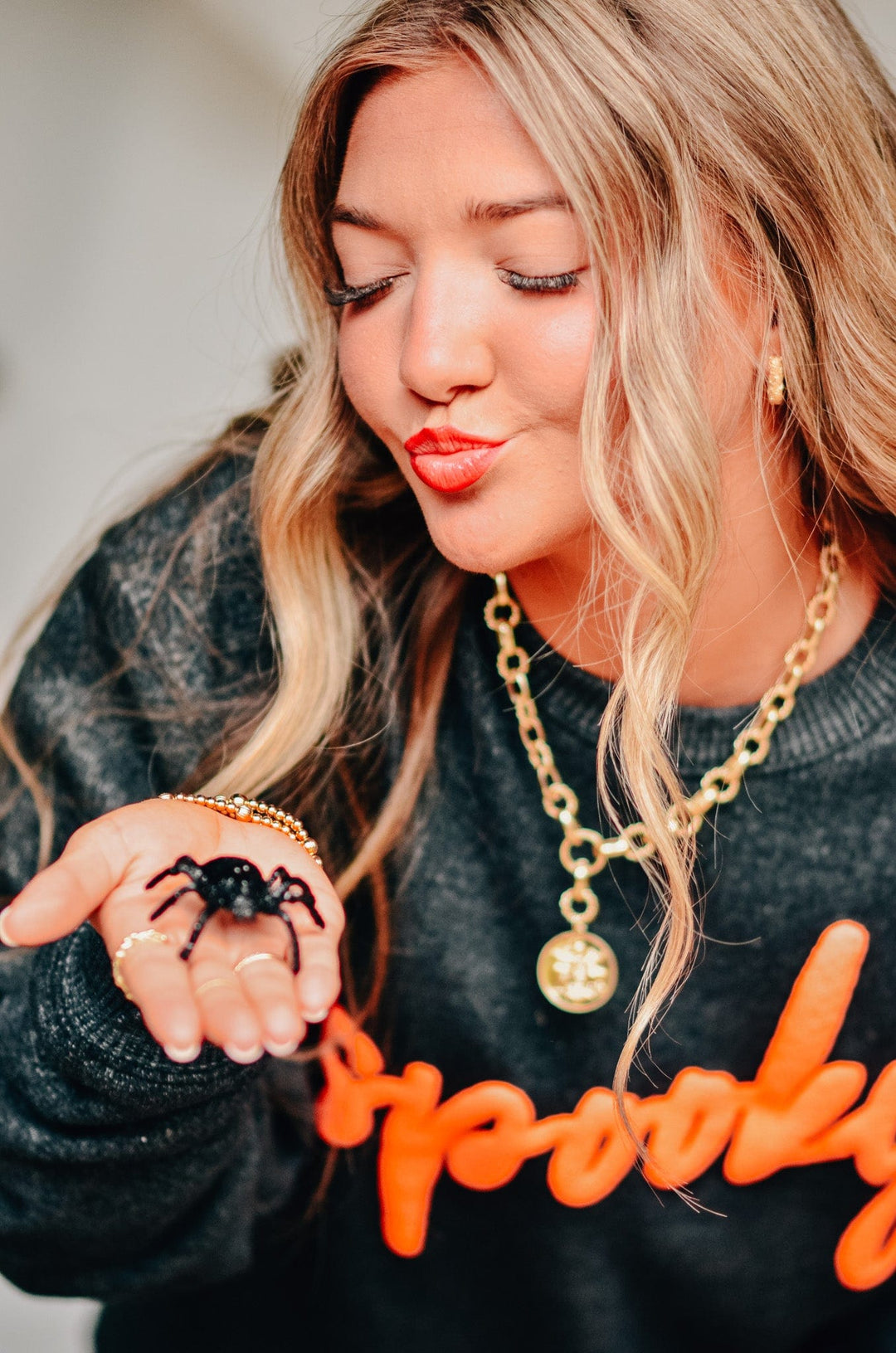 Spooky Knit Sweatshirt