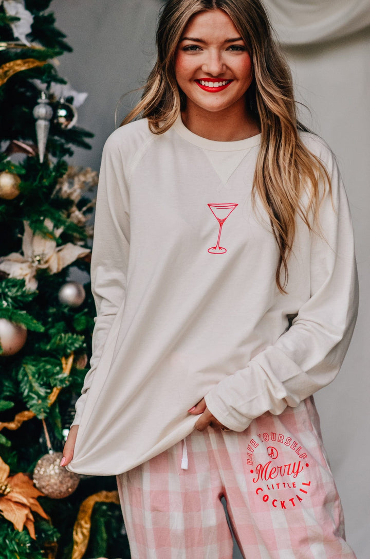 Merry Little Cocktail Plaid Pants