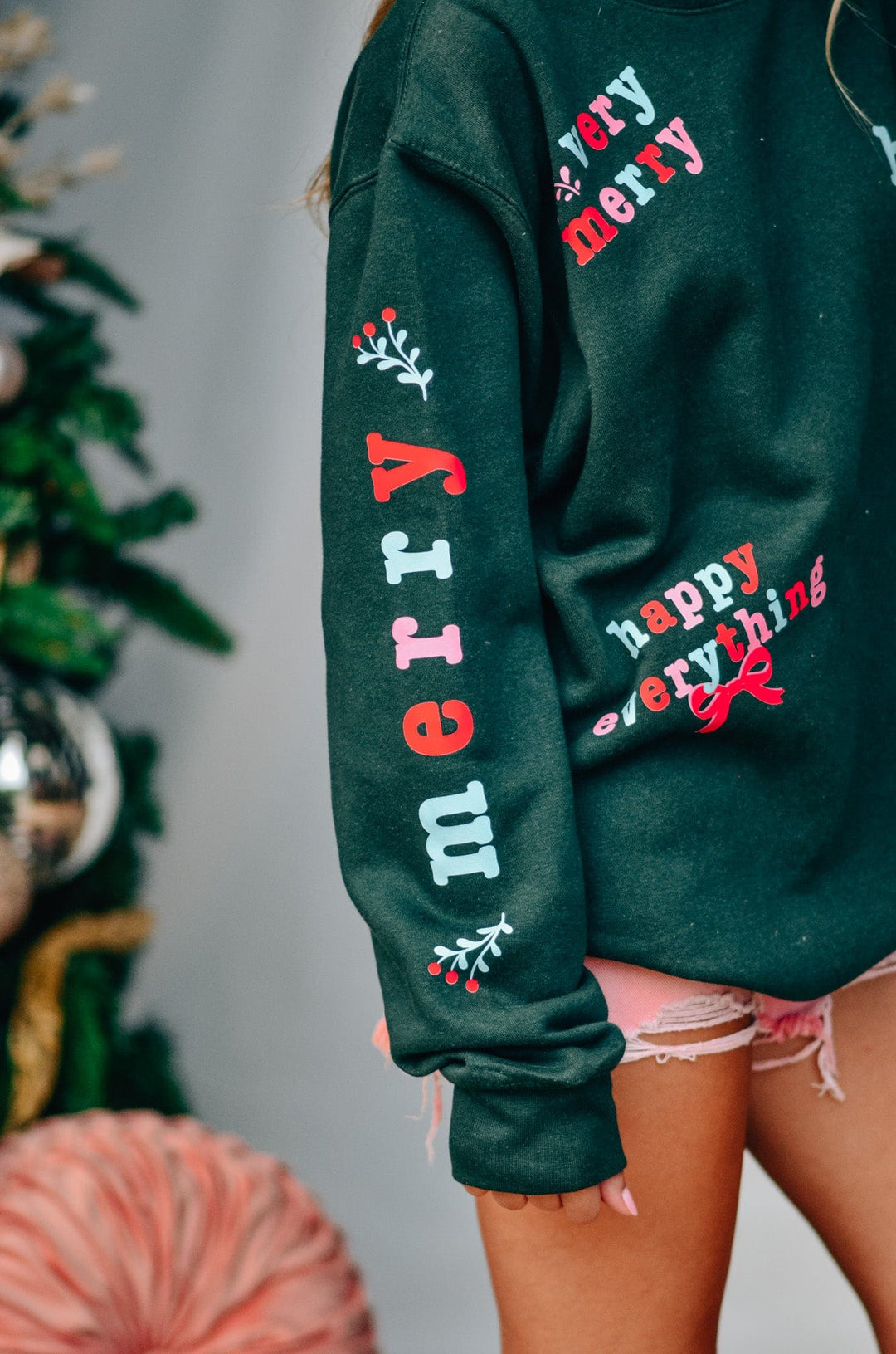 Holly Merry Everything Forrest Sweatshirt