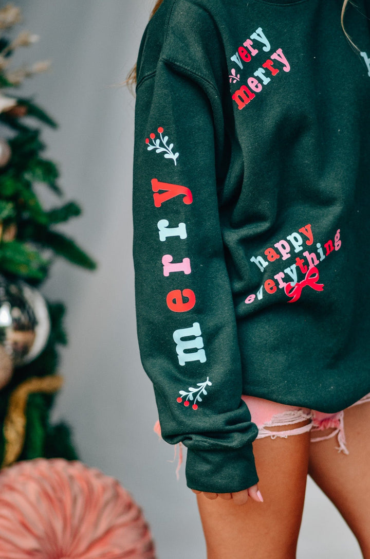 Holly Merry Everything Forrest Sweatshirt