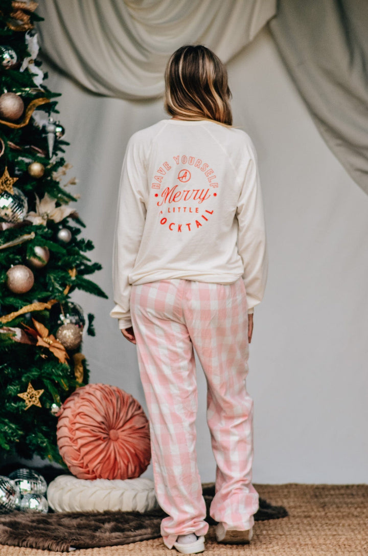 Merry Little Cocktail Plaid Pants