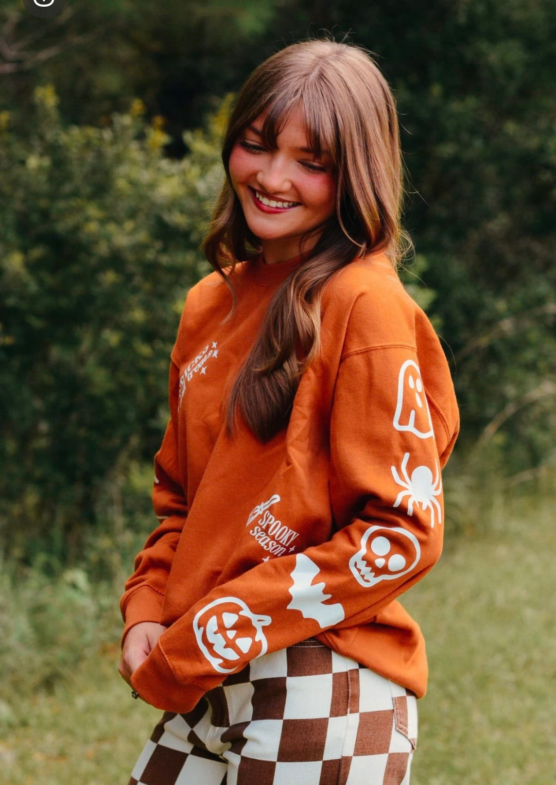 Spooky Rust Sweatshirt