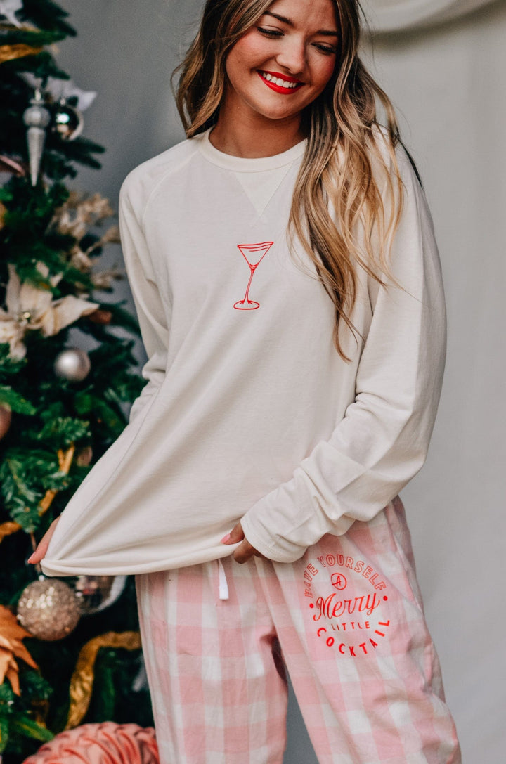 Merry Little Cocktail Plaid Pants