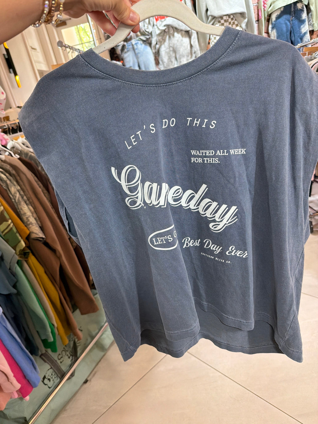Let’s Do This Gameday Muscle Tee