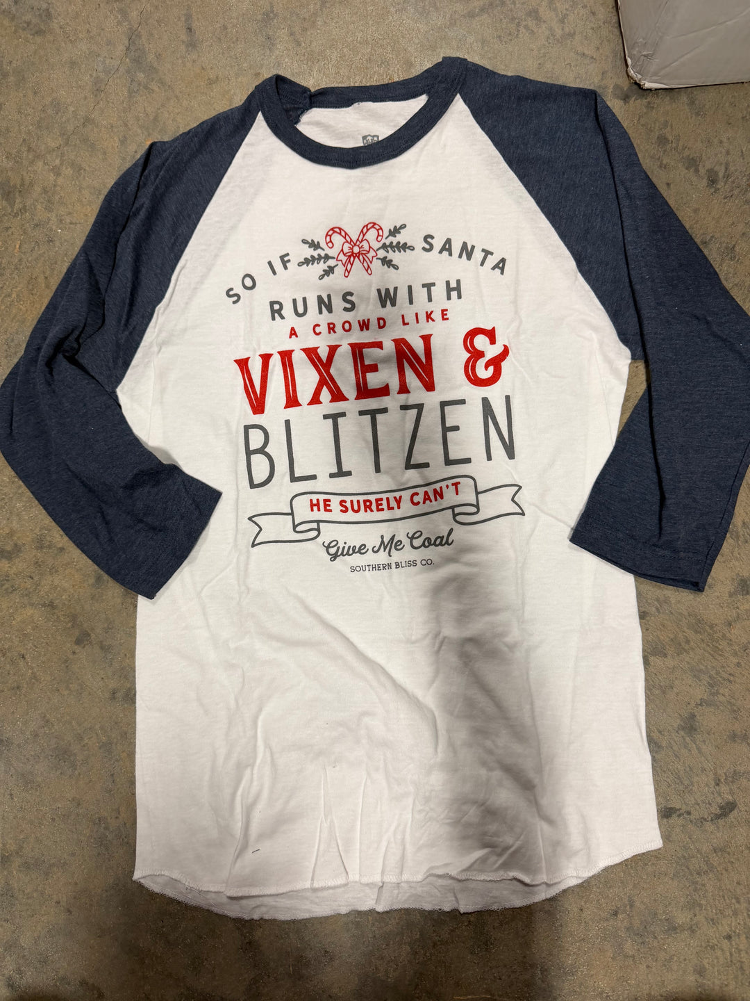 Vixen and Blitzen Raglan