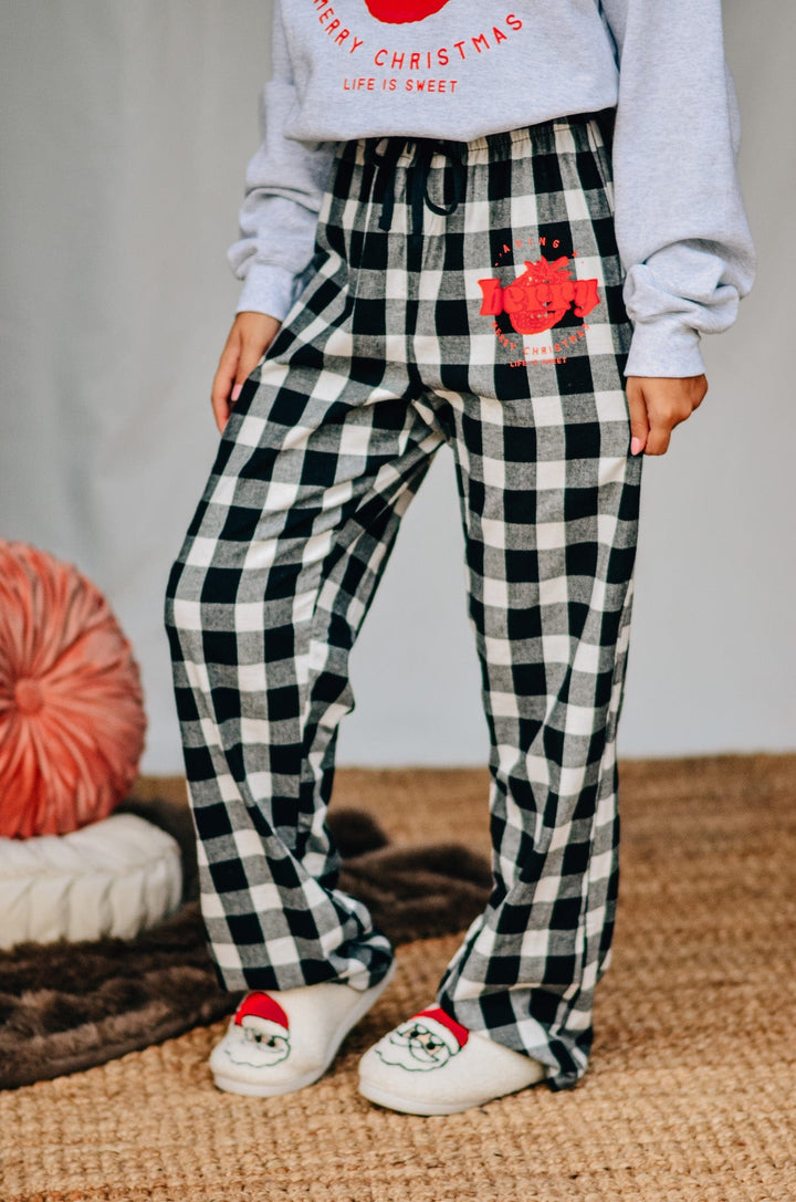 Berry Merry Plaid Pants