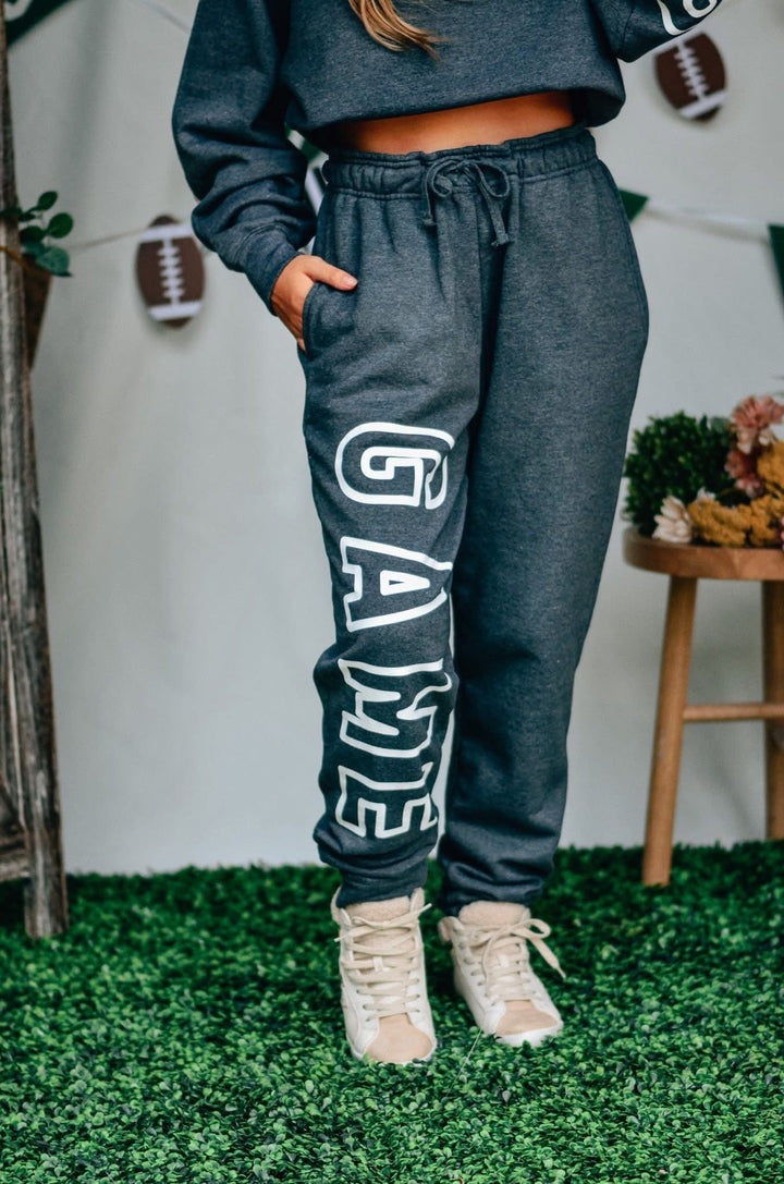 GAMEDAY Oversized Print Joggers