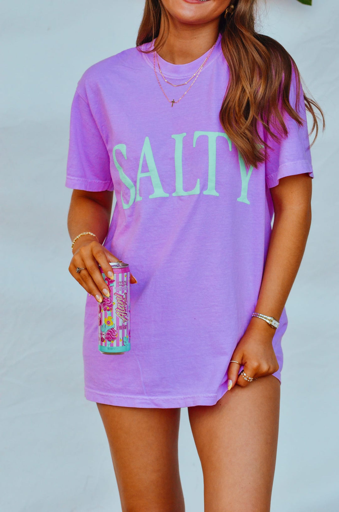 Salty Purple Tee