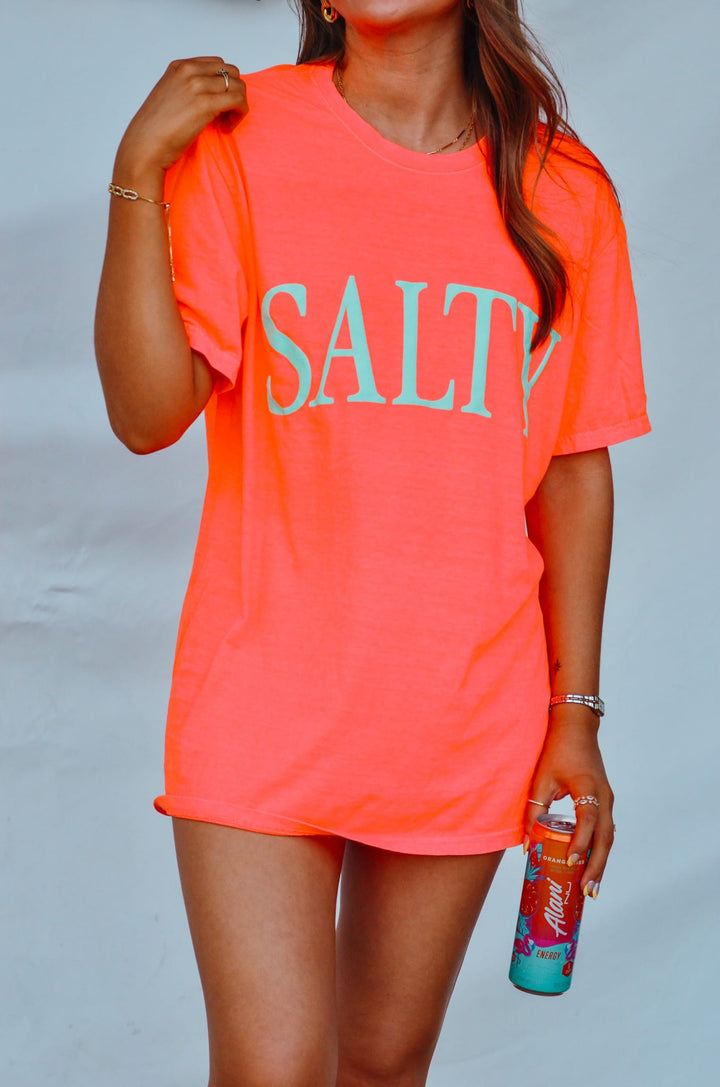 Salty Neon Orange Tee
