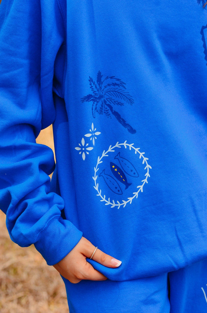 Santorini Patch Sweatshirt