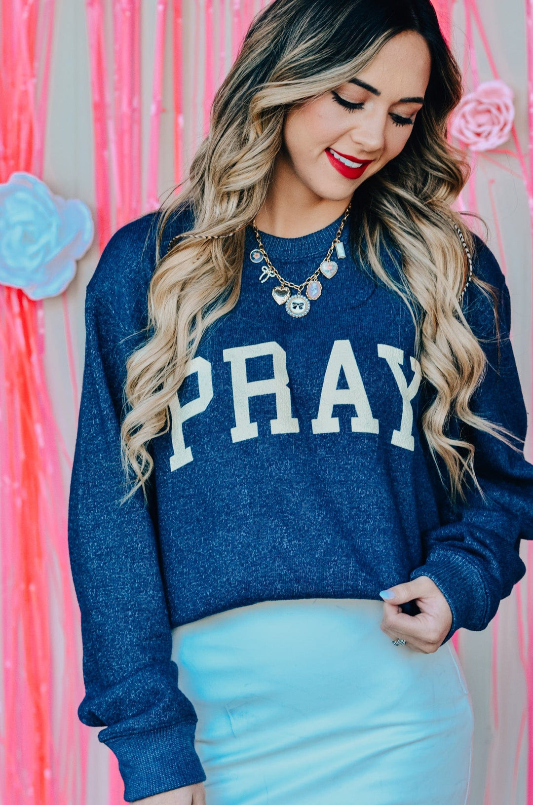 Pray Puff Knit Sweater