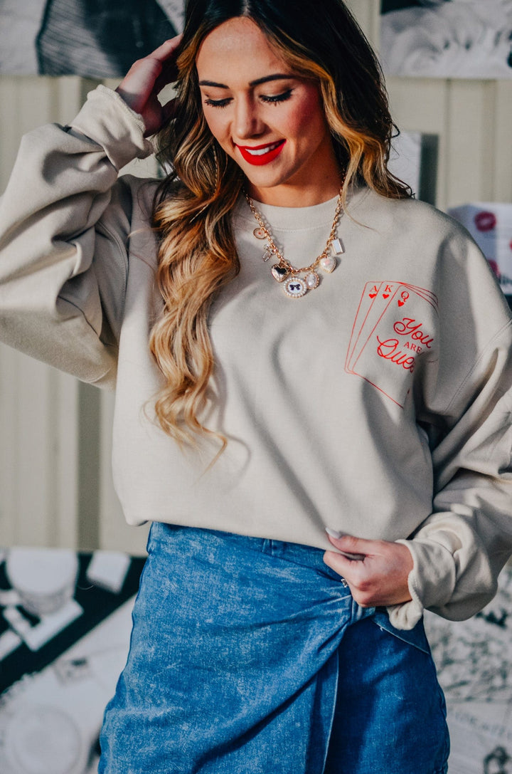 Queen of Hearts Sweatshirt