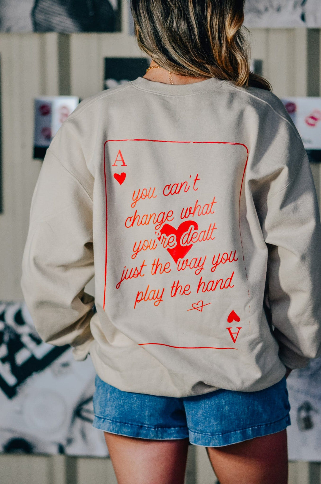 Queen of Hearts Sweatshirt