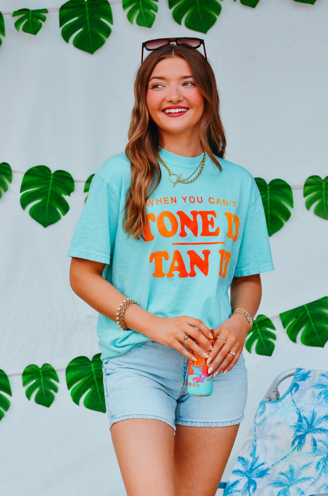 Tone It Tan It Mint CC Tee