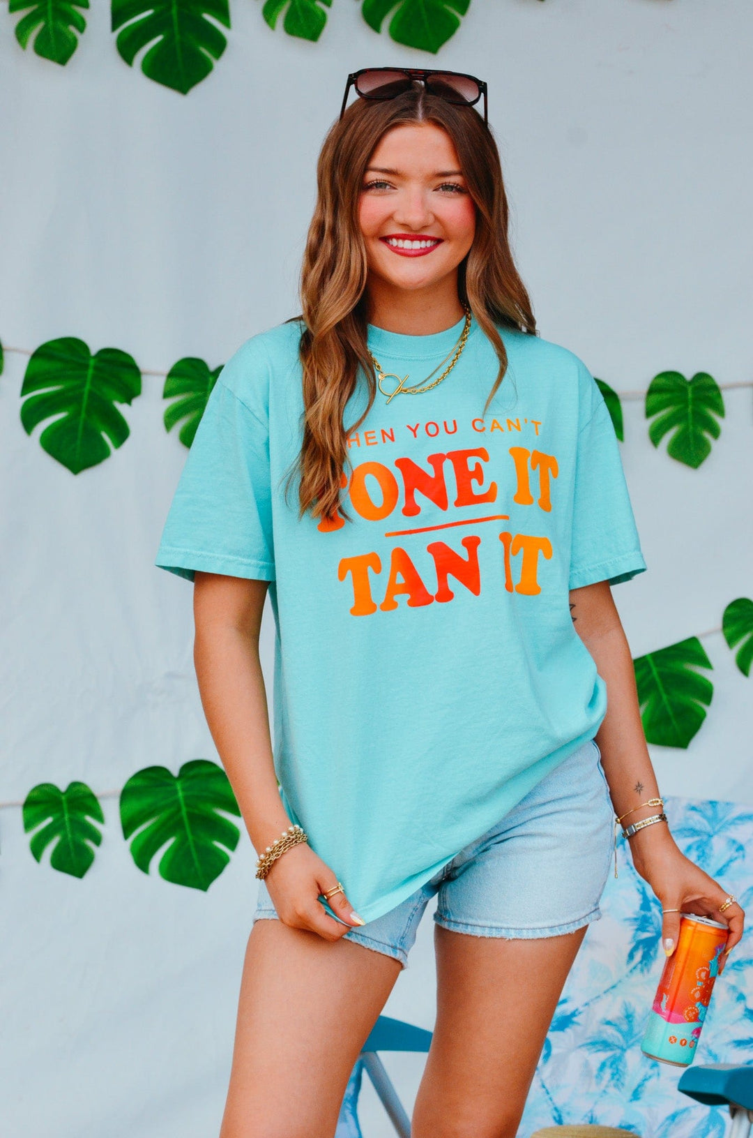Tone It Tan It Mint CC Tee